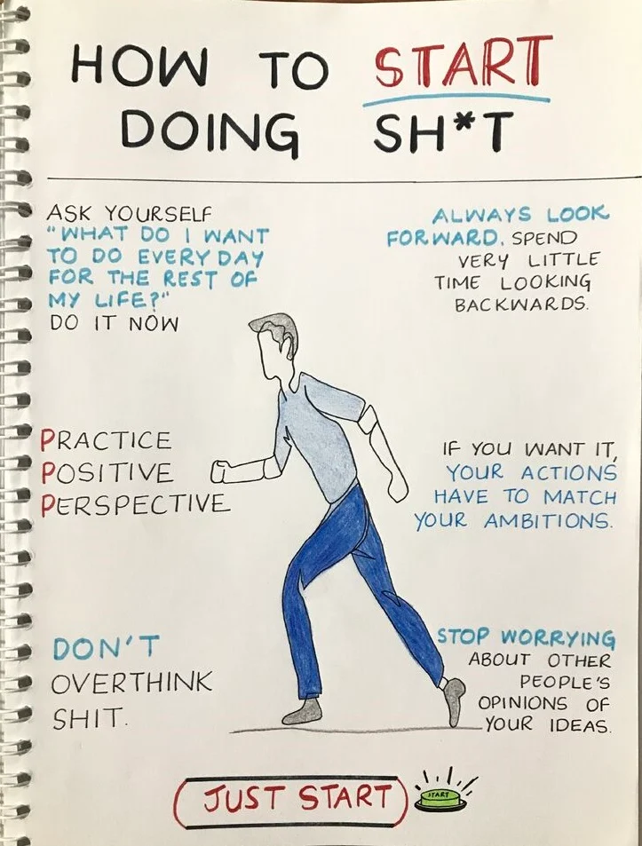How to Start Doing Sh*t: Stop Overthinking and Take Action Today