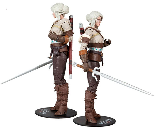 Ciri The Witcher Wild Hunt Mcfarlane Toys