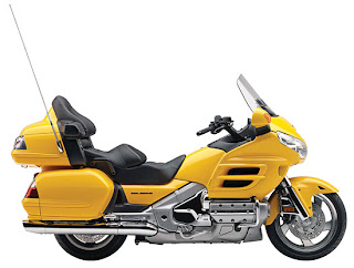 2010 Yelllow Honda Gold Wing GL18HPM Audio Comfort