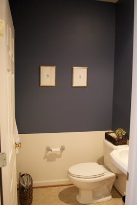 Christina's Painted Powder Room