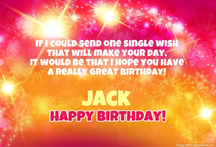 happy birthday jack images