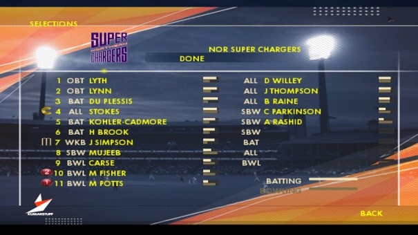 The Hundred 2021 Roster for EA Sports Cricket 07