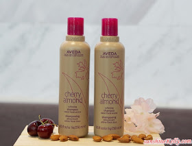 AVEDA Cherry Almond Collection, Touchably Soft & Shiny Hair, AVEDA Cherry Almond Softening Syampoo, AVEDA Cherry Almond Softening Conditioner, Aveda haircare, beauty