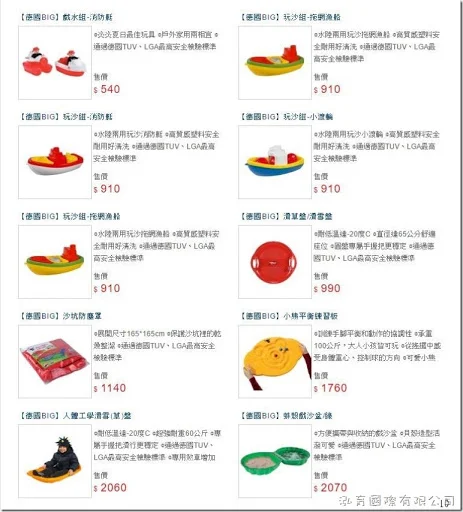  BIG 2016產品型錄