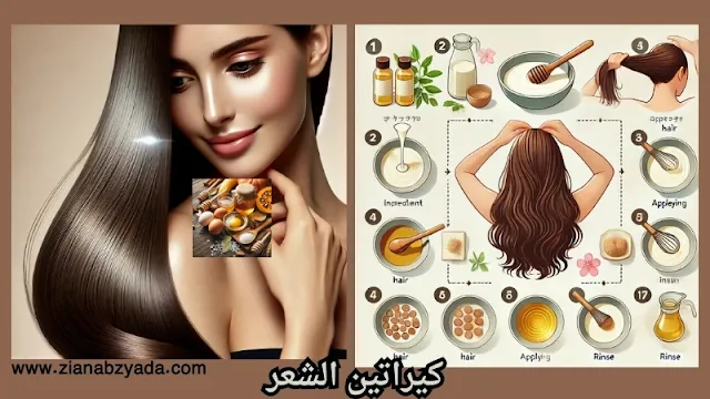 كيراتين طبيعي