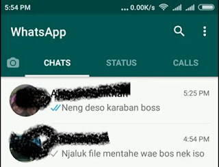 Cara Menyembunyikan Centang Biru Di Whatsapp