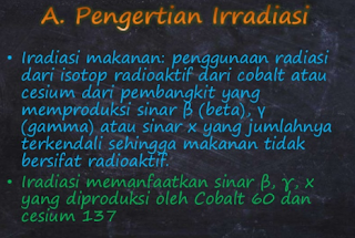 IRADIASI UNTUK BAHAN PANGAN PRODUK PERIKANAN