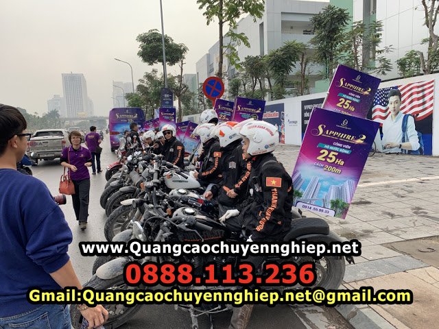 Tổ chức chạy Roadshow xe máy