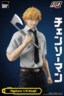 fig Zero 1/6 Denji - Chainsaw Man, ThreeZero