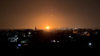 Israel strikes Lebanon and Gaza after major rocket attack