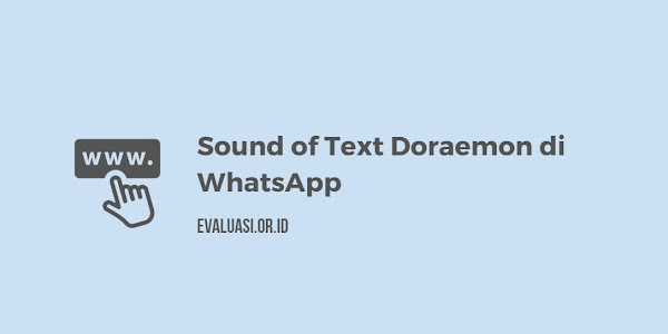 Sound of Text Suara Doraemon: Cara Buat dan Download dari YouTube