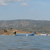 Free Royalty Free Boat at Sea in Greece Stock Image