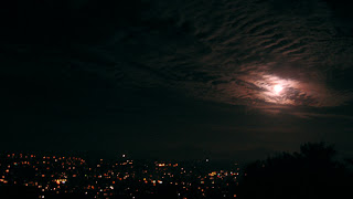 Raph Koster - moon over Rancho Bernardo