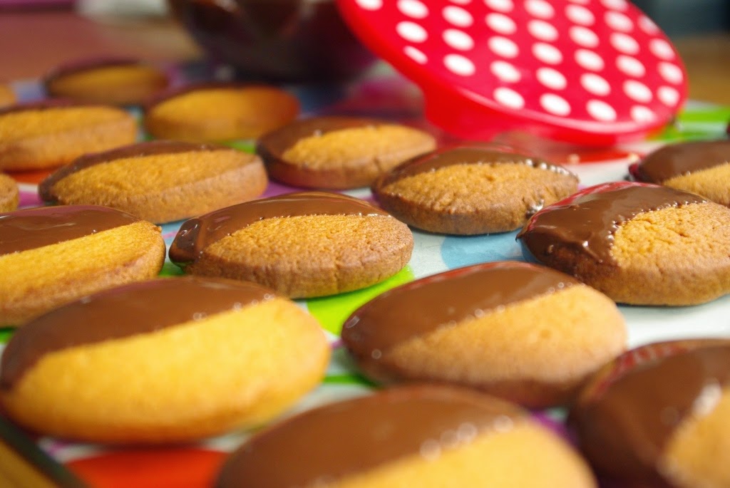 Chocolate Malt Biscuits