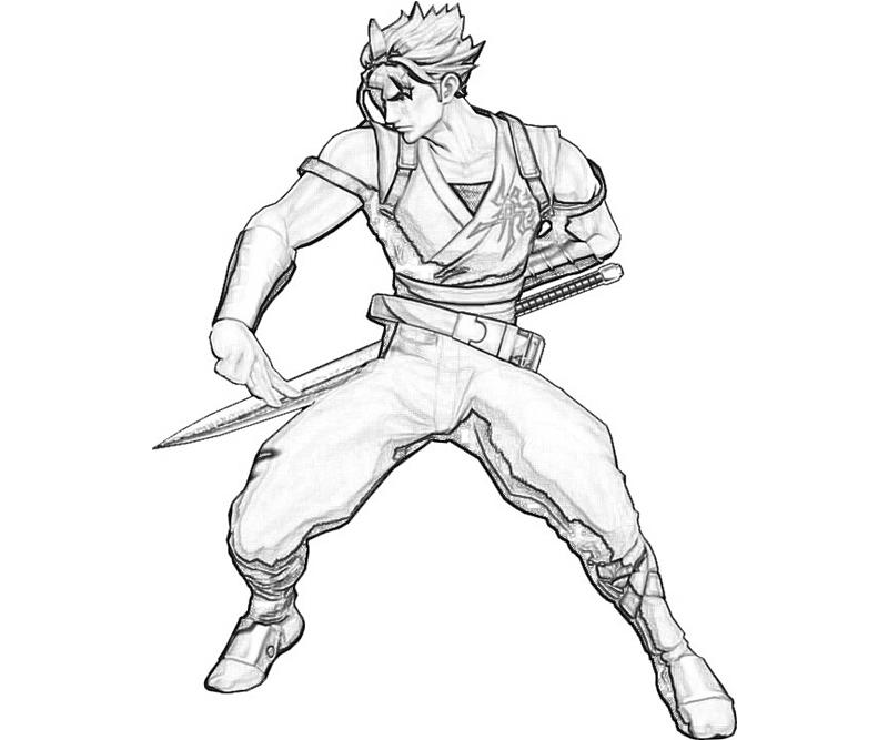 printable-marvel-vs-capcom-strider-characters_coloring-pages