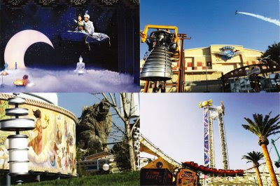 Disney's California Adventure postcards