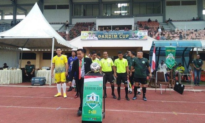 6 Tim Sepak Bola Kendal Rebutkan Tiket ke Provinsi Dalam Liga Santri Dandim Cup 2022