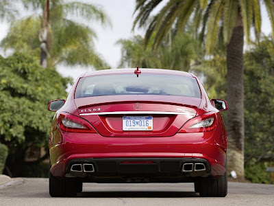 2012 Mercedes-Benz CLS63 AMG Rear View