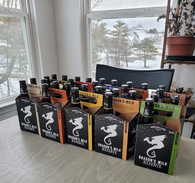New Holland Dragon's Milk Reserve beers