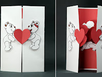 Pop Up Valentine Cards / Hugs and Keepsakes: CREATE A VALENTINE'S DAY POP UP CARD