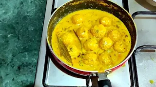 बेसन गट्टा कढी | राजस्थानी गट्टे की कढ़ी