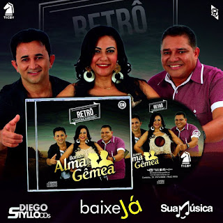 BANDA ALMA GÊMEA CD PROMOCIONAL RETRÔ OUTUBRO 2015 