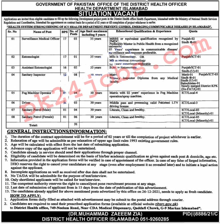 Health Department Jobs 2022 – Government Jobs 2022