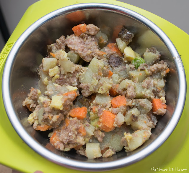 NomNomNow's Heartland Beef Mash Fresh Dog Food