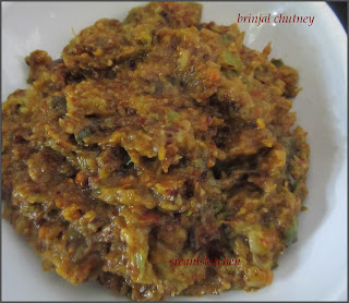 Brinjal chutney