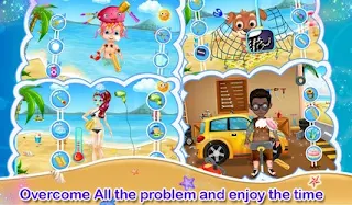 Screenshots of the Beach Party Kids Game for Android tablet, phone.