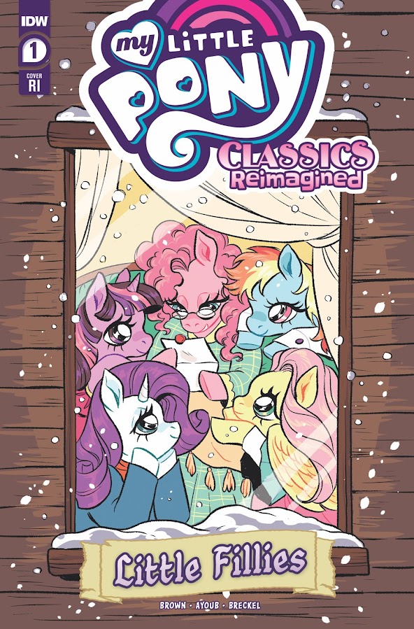 Little Fillies comic IDW Cover Retail Incentive