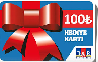 Zubizu ile 100TL D&R Çeki Hediye