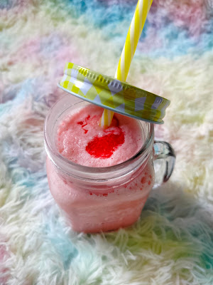 Homemade Ice Blended Strawberi