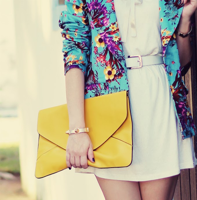 Floral Blazer