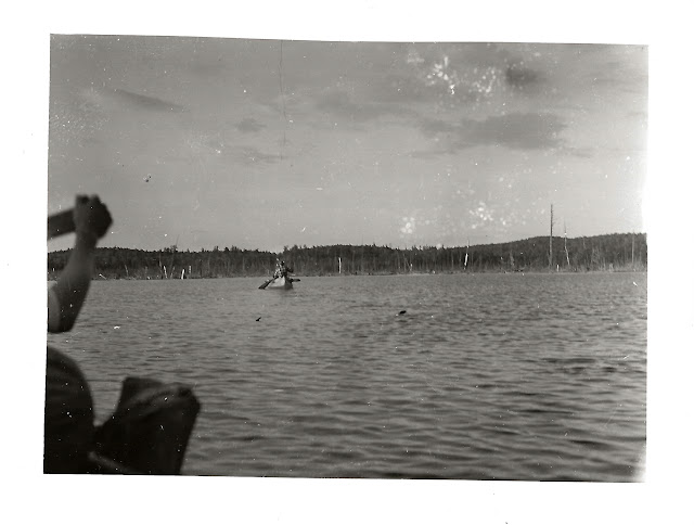 Mouth of Ciss Stream Crucomgomal Lake,  20 June 1946