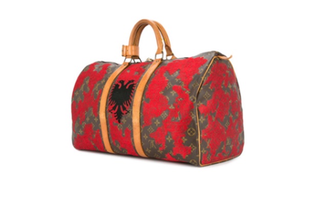 Louis Vuitton launches the bag with the Albanian flag