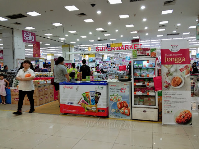 Aeon Korean Food Fair di Aeon Kepong