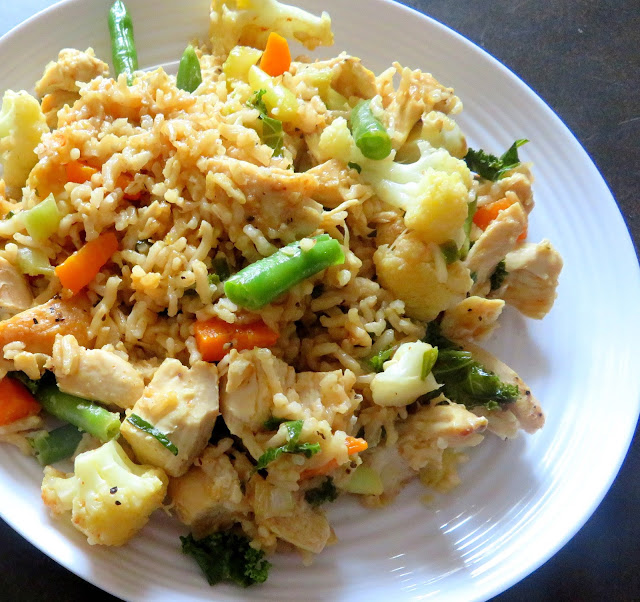 Chicken Pot Pie Stir Fry