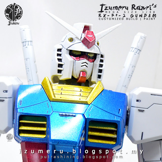 Izumeru Ranri's RX-78-2 Gundam Mega Size 1/48 Custom Paint