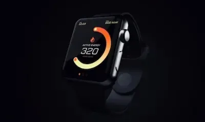 Image of Galaxy Watch 4 with a white background