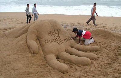 Unique Sand Sculptures  Around The World