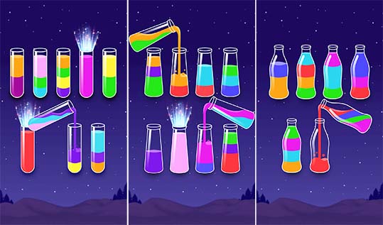 Color Water Sort Wooden Puzzle - Game rót nước, sắp xếp nước đầy thú vị cho Android a1
