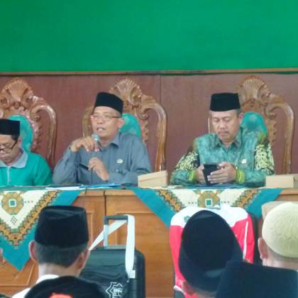 Kantor Kementerian Agama (Kemenag) Ngawi memastikan Calon Jemaah Haji (CJH) asal Ngawi tahun 2023 masuk kloter 11 dalam berita Ngawi terkini dan viral