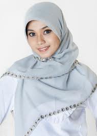 jilbab paris , cara memakai jilbab paris modern