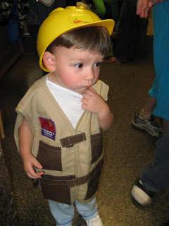 park ranger get up at the children's musem