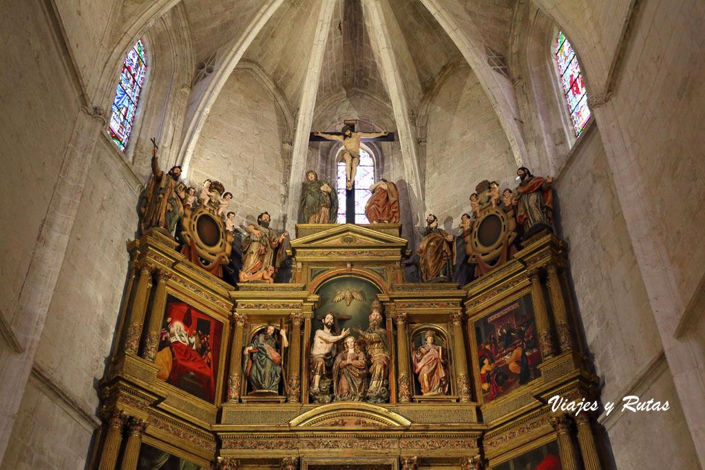 retablo de la Iglesia de Santa María la Real de Aranda de Duero