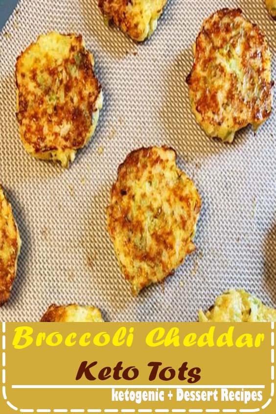 Keto broccoli cheddar tots and the tot you've been craving! Easy to make and you'll want to eat them all.