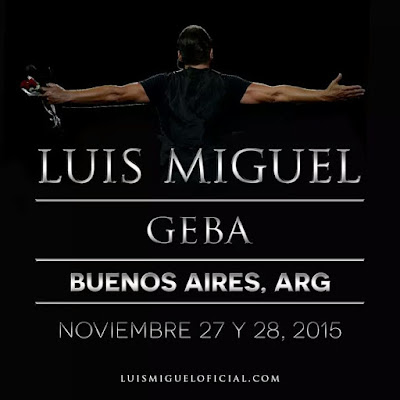 #LuisMiguel vuelve a la Argentina este 25 de noviembre