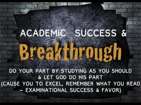 academic success breakthrough