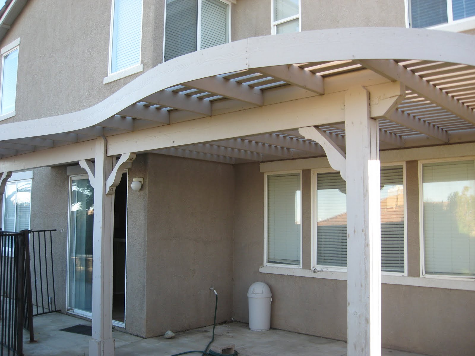 wood patio cover designs